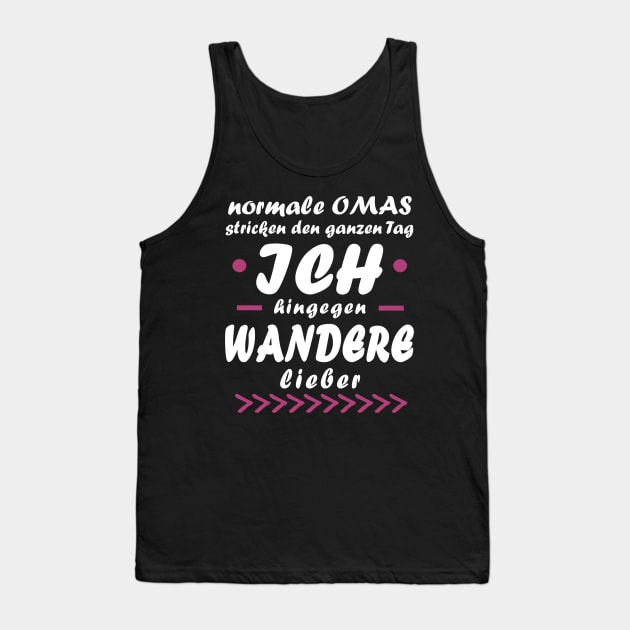 Wandern Rente Berge Natur Geschenk Plan Spruch Tank Top by FindYourFavouriteDesign